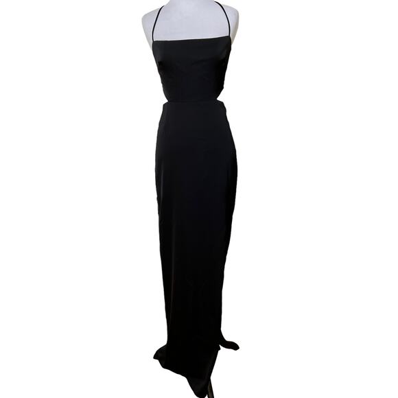 Nookie Stella Cut Out Gown in Black Size Small NWT - Picture 3 of 9
